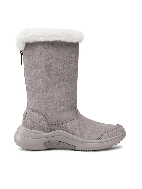 Skechers Μπότες · Γκρι