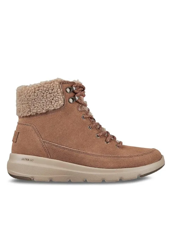 Skechers Μποτάκια · Καφέ