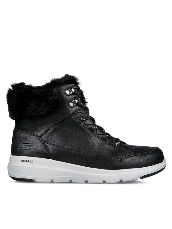 Skechers Μποτάκια · Μαύρο