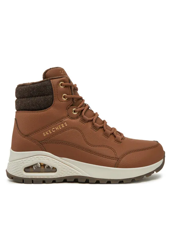 Skechers Μποτάκια · Καφέ