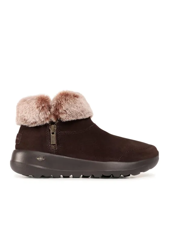 Skechers Μποτάκια · Καφέ