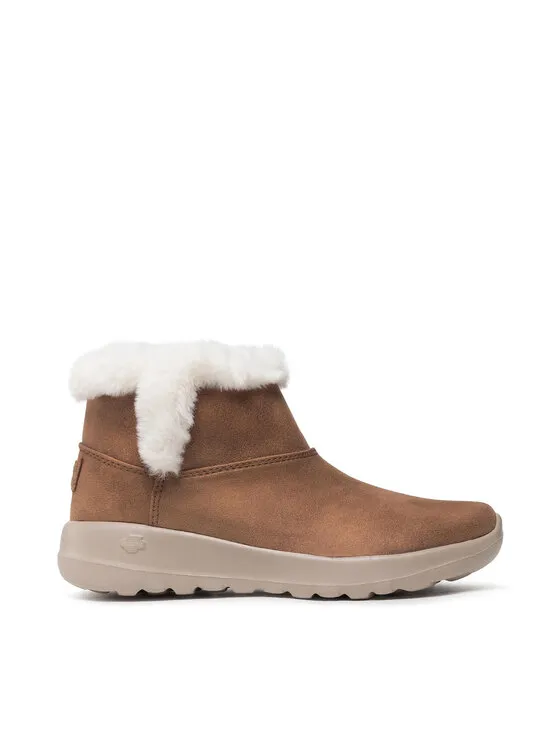 Skechers Μποτάκια · Καφέ