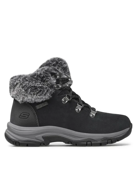Skechers Μποτάκια · Μαύρο