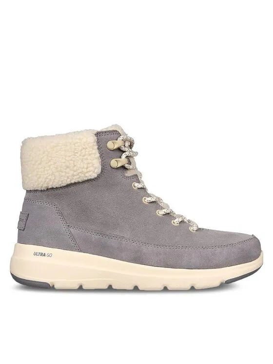 Skechers Μποτάκια · Γκρι