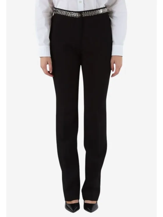 Παντελόνι υφασμάτινο · Μαύρο · Skinny Fit