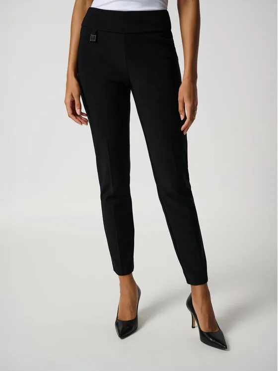 Παντελόνι υφασμάτινο · Μαύρο · Slim Fit