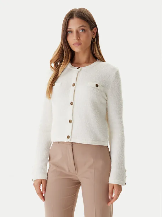 Ζακέτα · Εκρού · Slim Fit