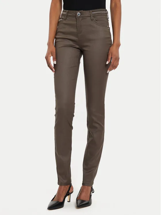 Παντελόνι υφασμάτινο · Καφέ · Slim Fit