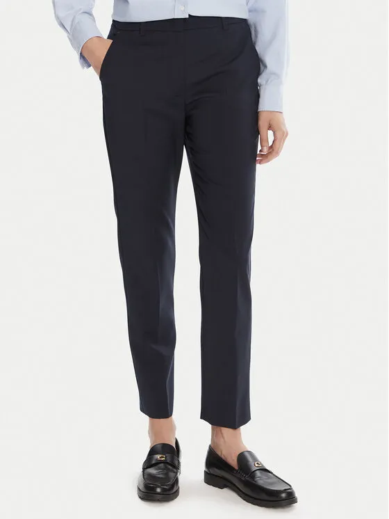 Παντελόνι υφασμάτινο · Σκούρο μπλε · Slim Fit