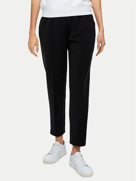 Παντελόνι υφασμάτινο · Μαύρο · Slim Fit