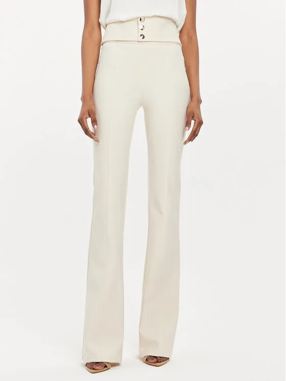 Παντελόνι υφασμάτινο · Εκρού · Slim Fit