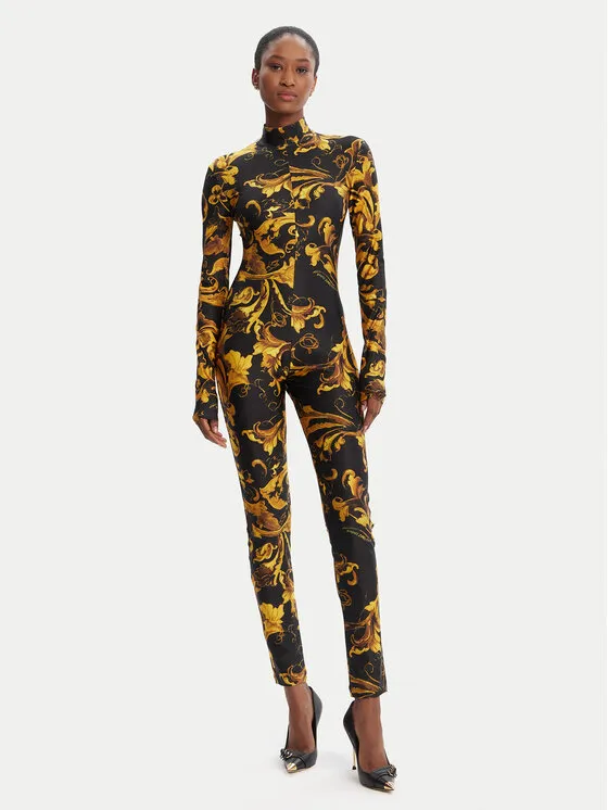 Ολόσωμη φόρμα · Μαύρο · Slim Fit