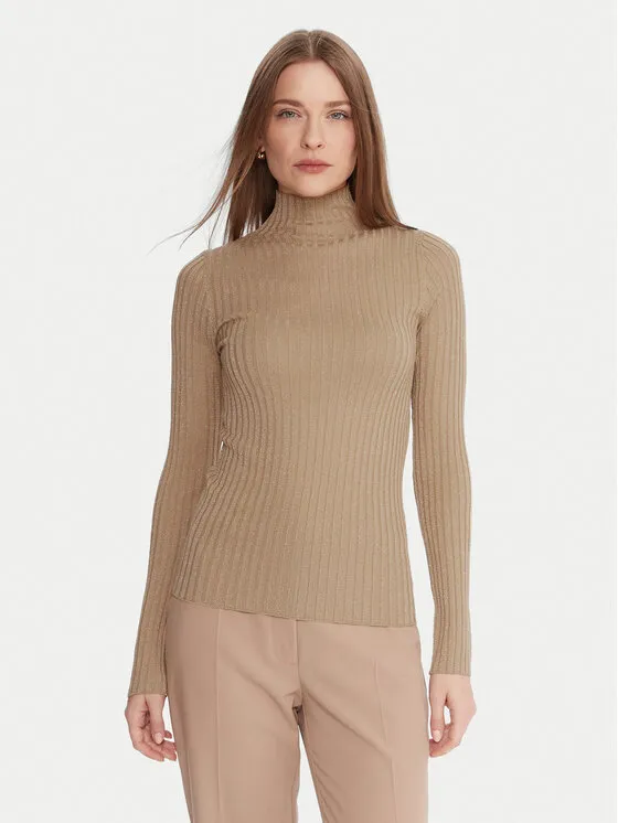 Πουλόβερ · Μπεζ · Slim Fit