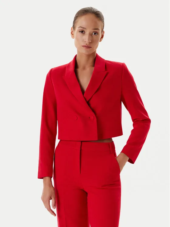 Σακάκι · Κόκκινο · Slim Fit