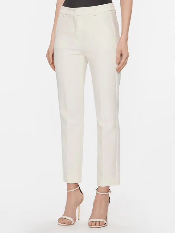 Παντελόνι υφασμάτινο · Εκρού · Slim Fit