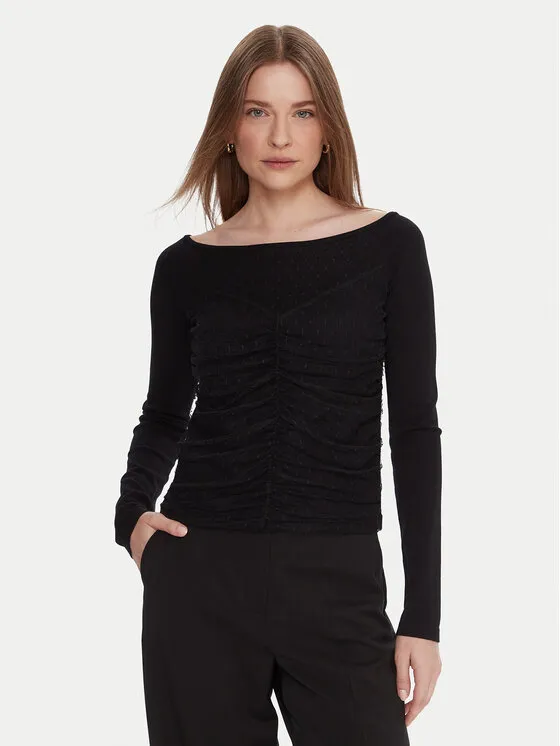 Πουλόβερ · Μαύρο · Slim Fit