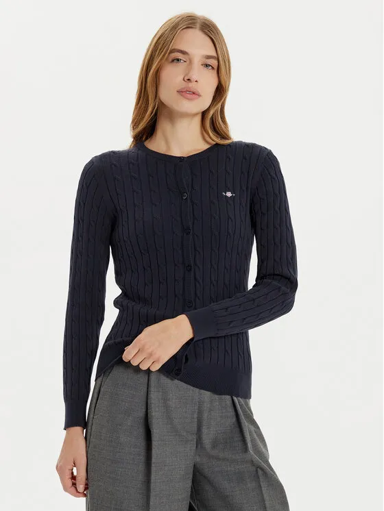 Ζακέτα · Σκούρο μπλε · Slim Fit