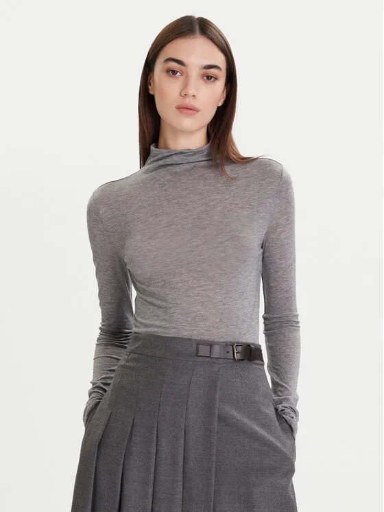 Πουλόβερ · Γκρι · Slim Fit