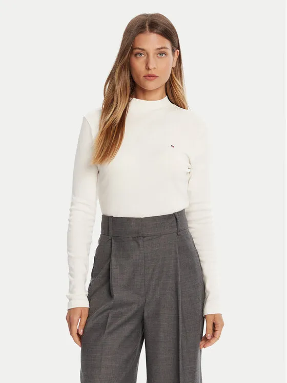 Πουλόβερ · Εκρού · Slim Fit