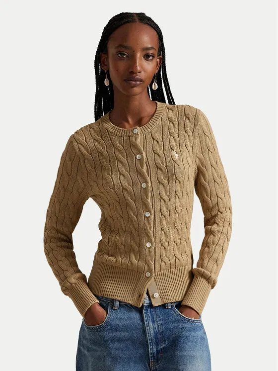 Ζακέτα · Μπεζ · Slim Fit