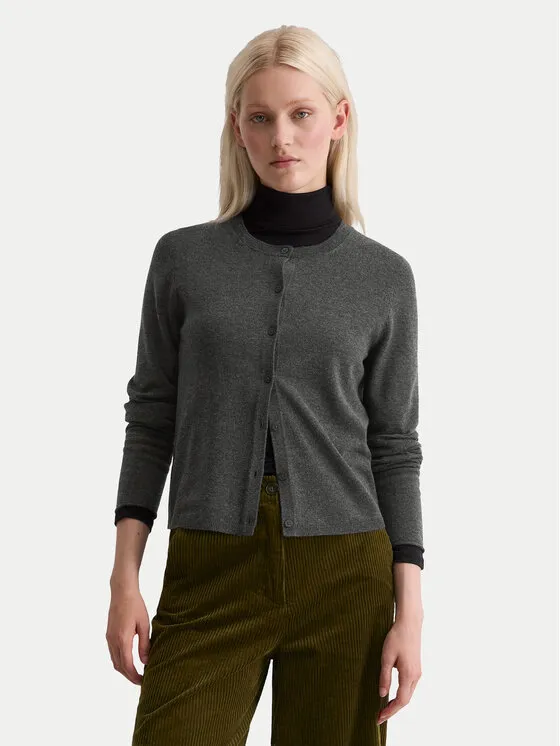 Ζακέτα · Γκρι · Slim Fit