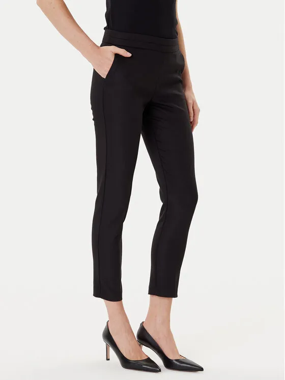 Παντελόνι υφασμάτινο · Μαύρο · Slim Fit