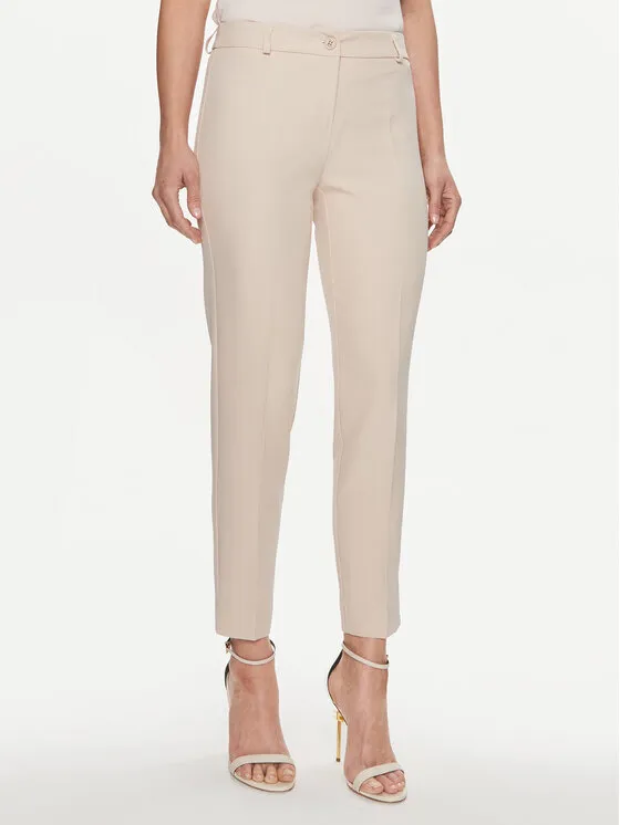 Παντελόνι υφασμάτινο · Μπεζ · Slim Fit