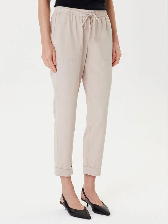 Παντελόνι υφασμάτινο · Μπεζ · Slim Fit
