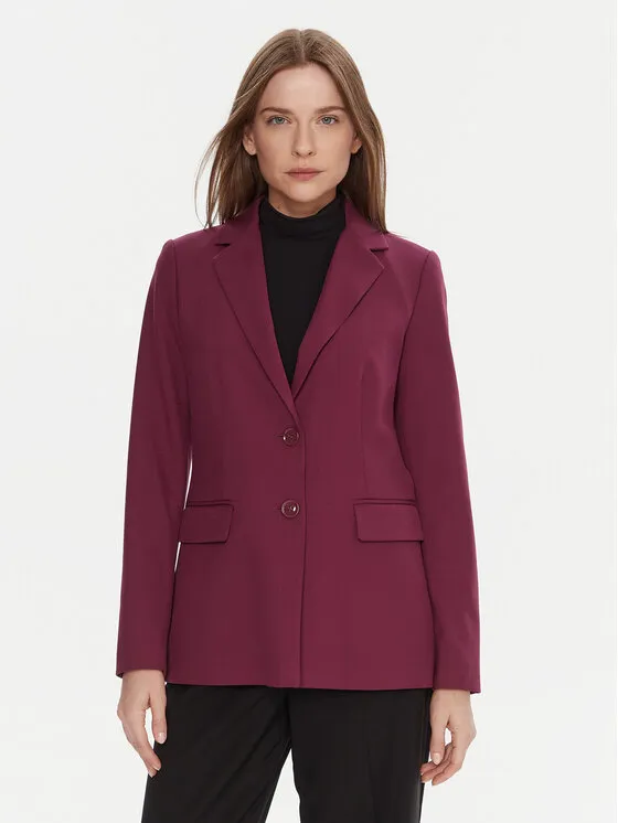 Σακάκι · Μωβ · Slim Fit