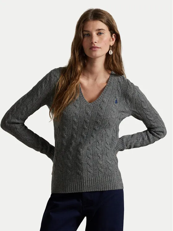 Πουλόβερ · Γκρι · Slim Fit