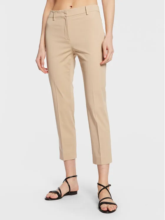 Παντελόνι υφασμάτινο · Μπεζ · Slim Fit