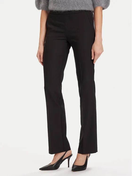 Παντελόνι υφασμάτινο · Μαύρο · Slim Fit