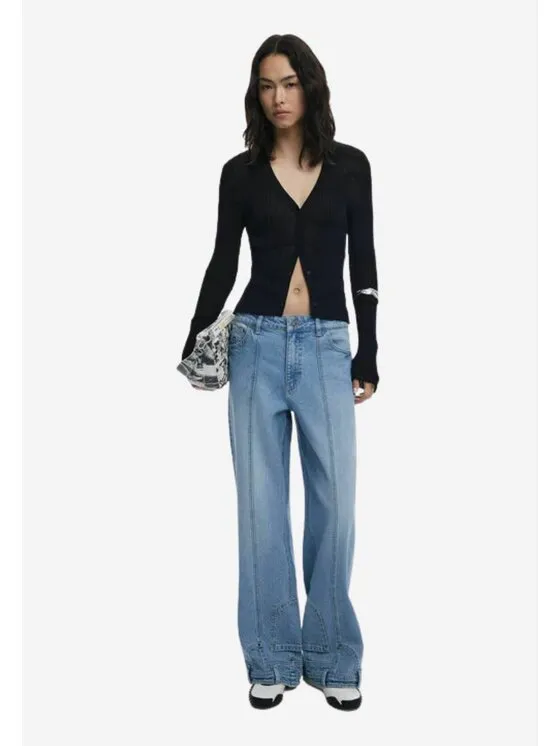 Ζακέτα · Μαύρο · Slim Fit