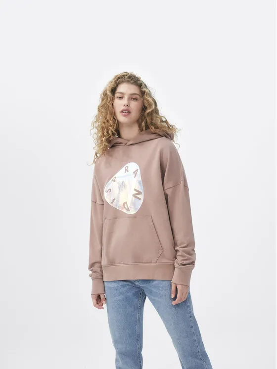 Μπλούζα · Καφέ · Relaxed Fit