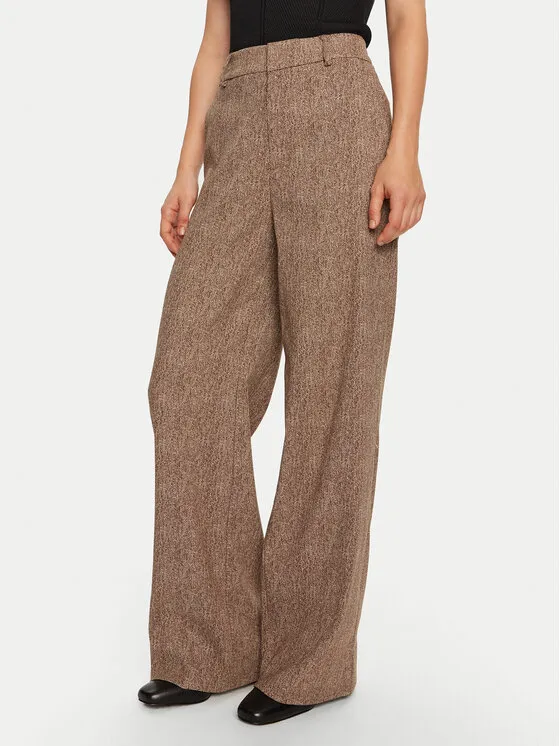 Παντελόνι Palazzo · Μπεζ · Regular Fit