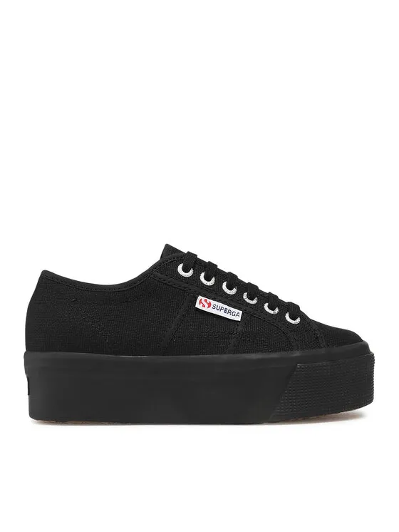Superga Πάνινα παπούτσια · Μαύρο