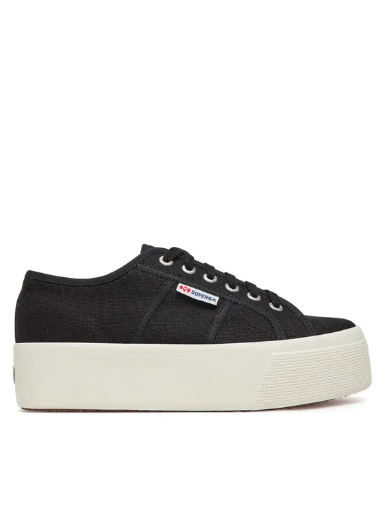 Superga Πάνινα παπούτσια · Μαύρο