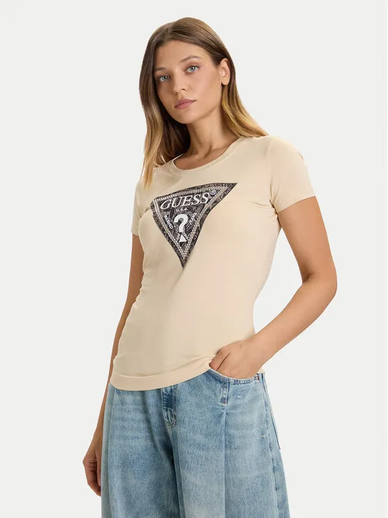 T-Shirt · Μπεζ