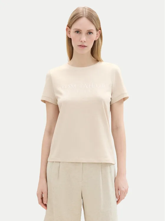T-Shirt · Μπεζ