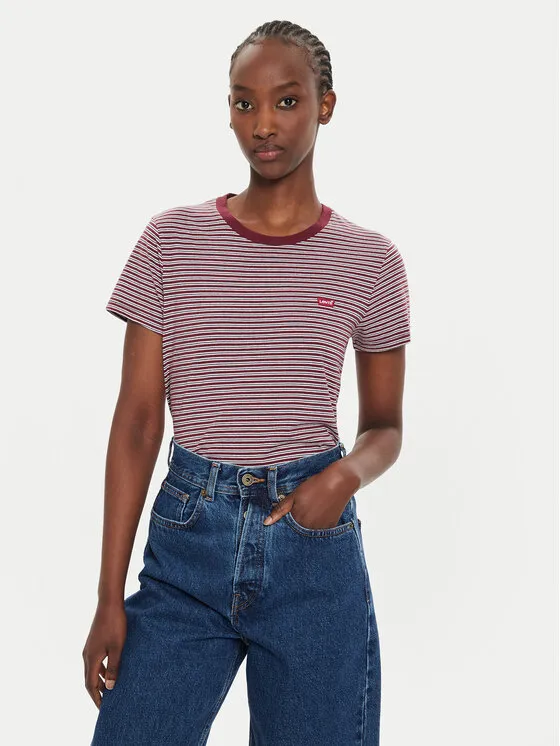 T-Shirt · Μπορντό