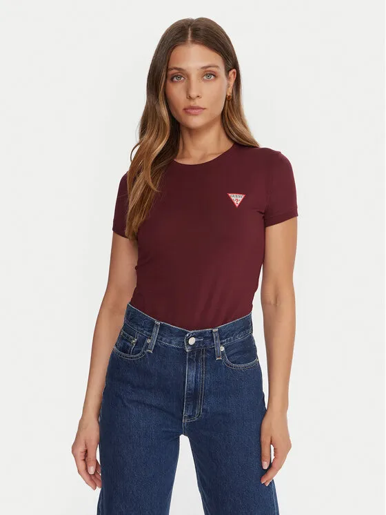 T-Shirt · Μπορντό