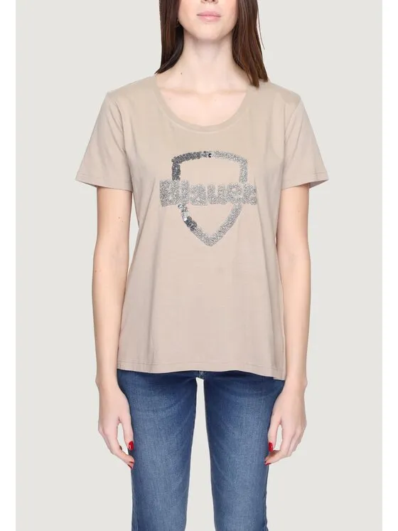 T-Shirt · Μπεζ