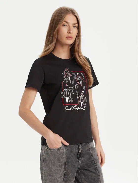 T-Shirt · Μαύρο