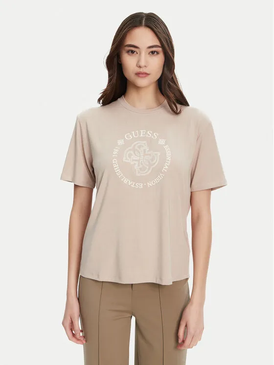 T-Shirt · Μπεζ