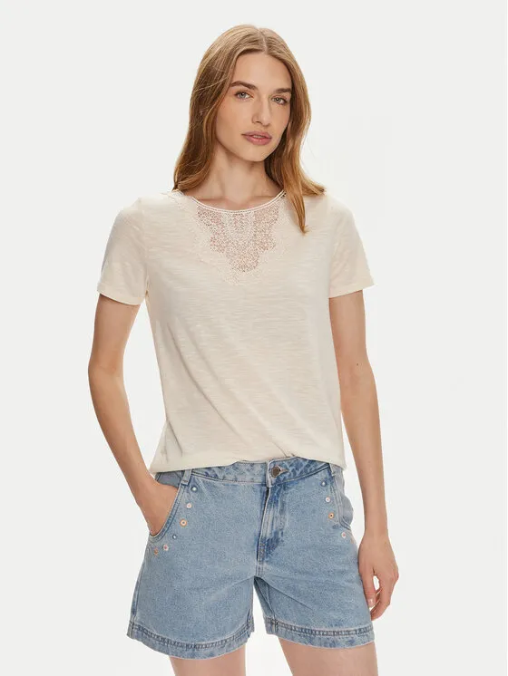T-Shirt · Μπεζ