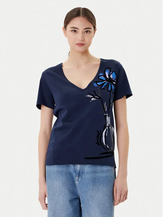 T-Shirt · Σκούρο μπλε