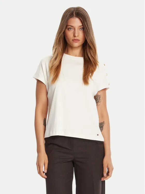 T-Shirt · Εκρού
