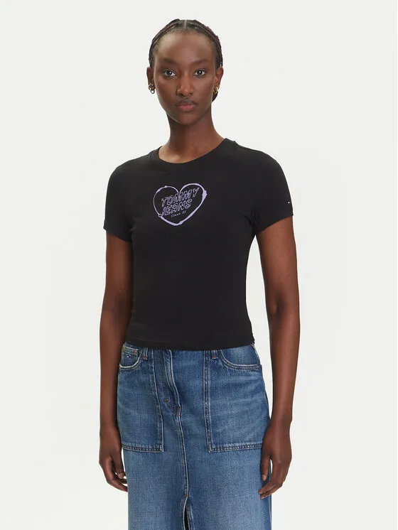 T-Shirt · Μαύρο