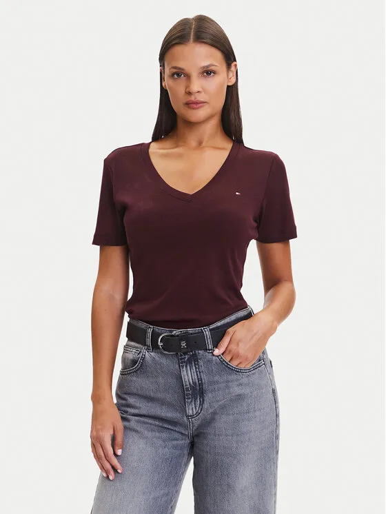 T-Shirt · Μπορντό