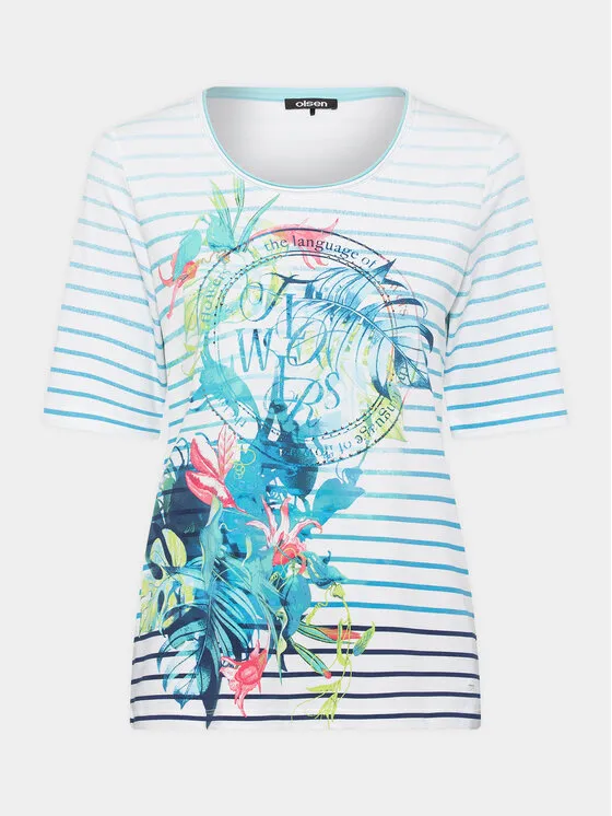 T-Shirt · Μπλε